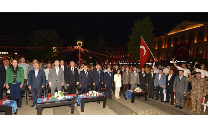 Trabzon'da 15 Temmuz Demokrasi ve Milli Birlik Günü etkinlikleri düzenlendi
