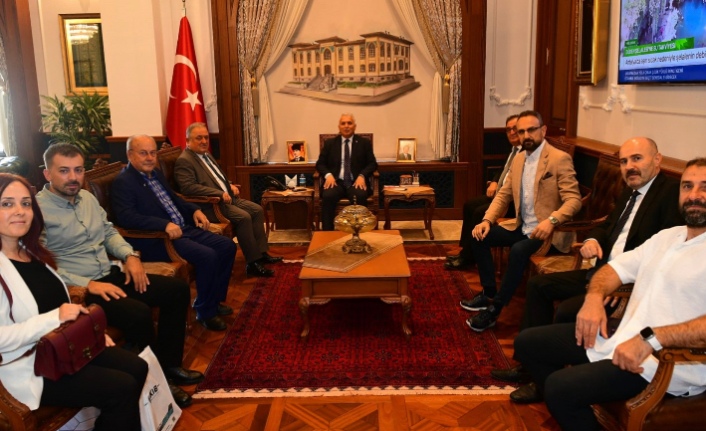 DKİB Heyetinden Trabzon Valisi Adil YILDIRIM'a Hayırlı Olsun Ziyareti