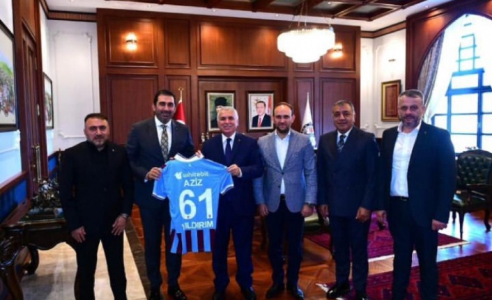 Trabzon Valisi Yıldırım'a ziyaret