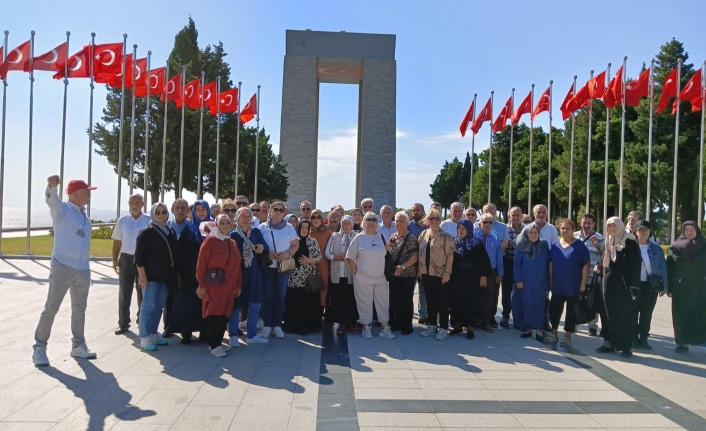 Emekliler, Çanakkale Şehitliği’ni gezdi