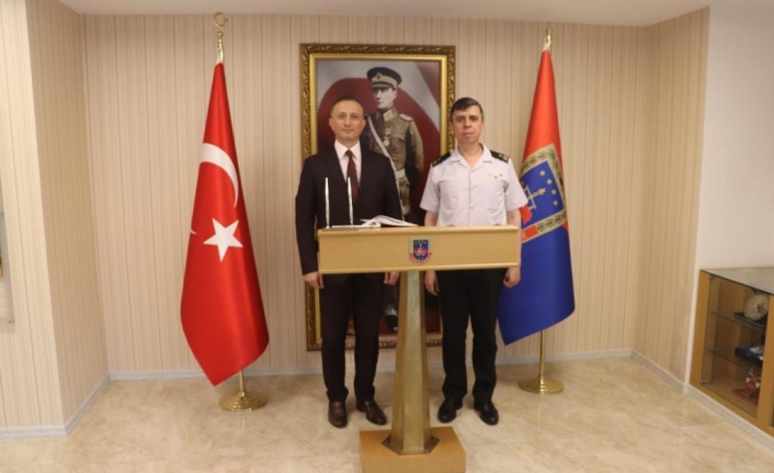 Tuğgeneral Erdem’i başkan Aksoy ziyaret etti