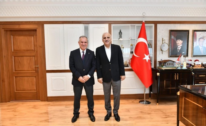 Başkan Erkan başkan zorluoğlu’nu Ziyaret etti