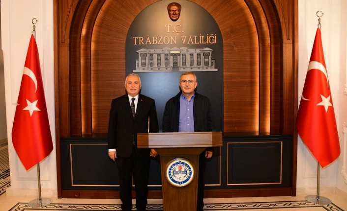 Başkan Türkmen Vali Yıldırım’ı ziyaret etti.