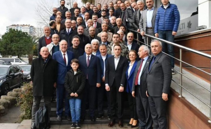 Şalpazarlılar gönül meclisi toplandı.