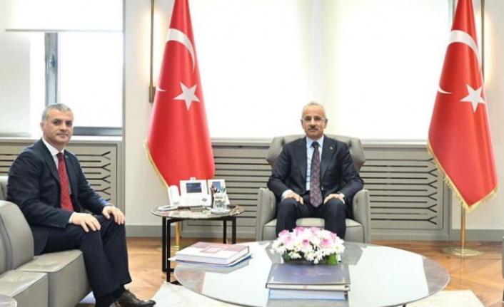 Başkan Bıyık Bakan Uraloğlu ziyaret etti.