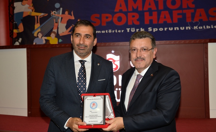 BAŞKAN GENÇ: AMATÖR SPORUN RUHU TRABZON'UN SPOR BAŞARILARINI YÜKSELTİYOR