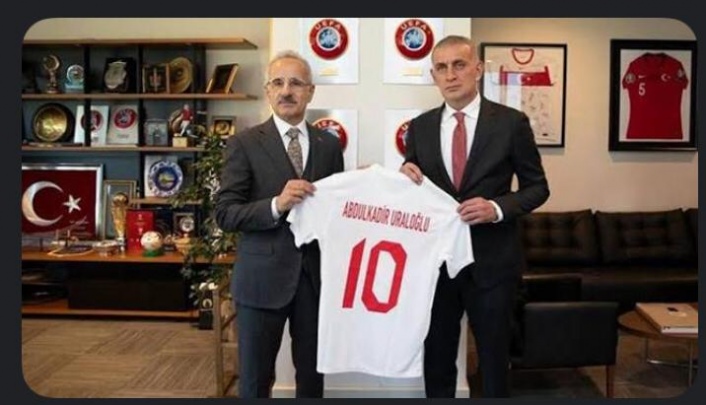 Ulaştırma ve Altyapı Bakanı Uraloğlu'ndan Hacıosmanoğlu'na Ziyaret