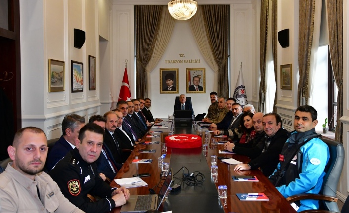 İl Spor Güvenlik Kurulu Toplantısı Vali Yıldırım Başkanlığında Yapıldı