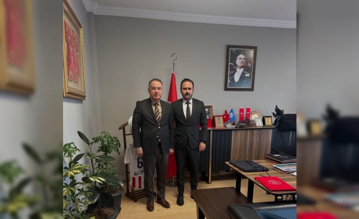 Müdür Erdoğan, Başkan Hatipoğlu’nu ziyaret etti