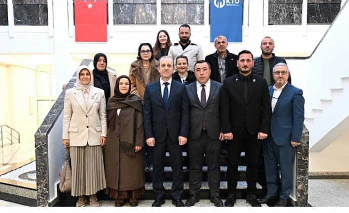 Gaziler ve Şehit Aileleri Vakfı'ndan KTÜ'ye Ziyaret
