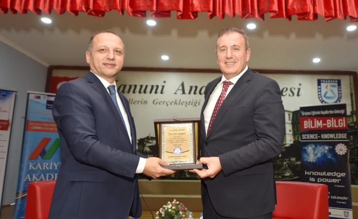 TTSO Başkanı Erkut Çelebi öğrencilerle buluştu: “Tüm çabamız gençlerin Trabzon’da kalması için”