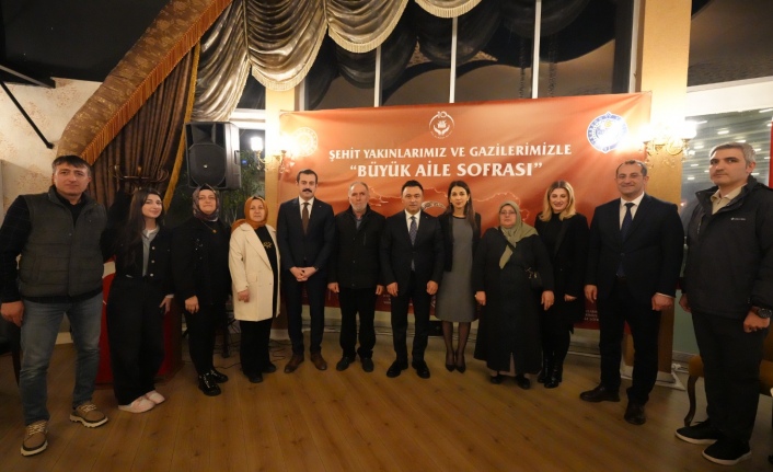 BAŞKAN EKİM, ŞEHİT VE GAZİ AİLELERİYLE İLK İFTARDA BULUŞTU