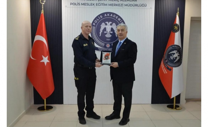 Milletvekili Koç, Polis Meslek Yüksekokulu Müdürü Akıntürk’ü ziyaret etti