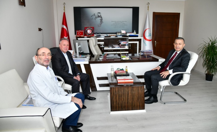 Vali Şahin'den Ahi Evren Kalp ve Damar Cerrahisi Eğitim ve Araştırma Hastanesi'ne Ziyaret