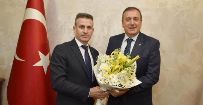 Vergi Dairesi heyetinden TTSO'ya ziyaret. Çelebi: İş dünyasının üzerindeki vergi yükü azaltılmalı