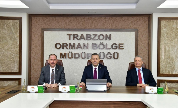 Vali Şahin, Orman Bölge Müdürü Emin Yılmaz’ı ziyaret etti