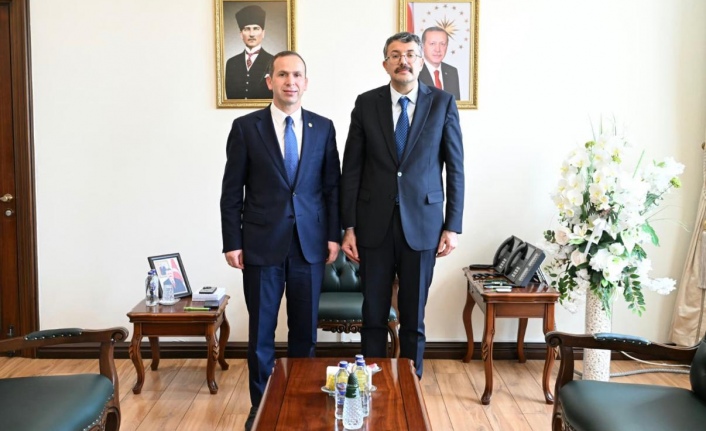 Av. Cora, Bakan Yardımcısı Çelik’i Ziyaret Etti