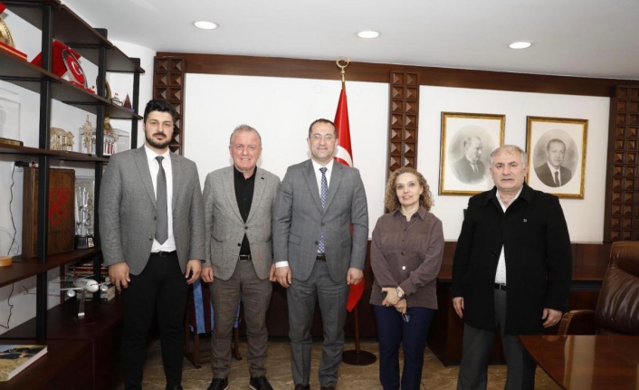 Bem-Bir-Sen Trabzon Şube, Başkan Ekim’i ziyaret etti