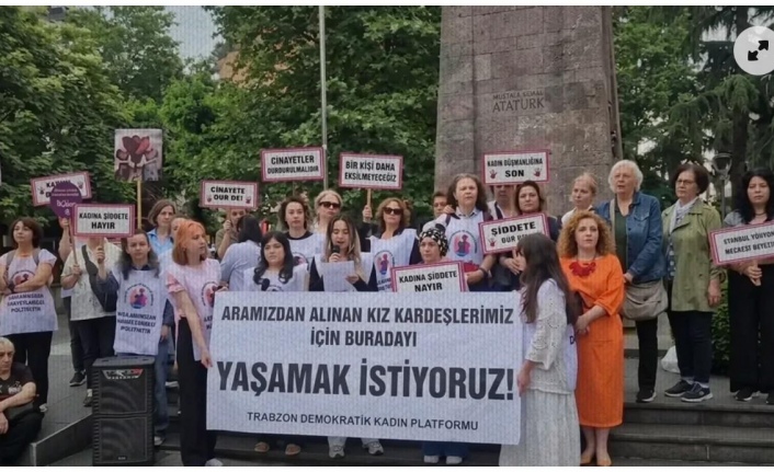 Trabzon Demokratik Kadın Platformu’ndan nafaka düzenlemesi ve kadına yönelik şiddet tepkisi