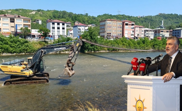 AK PARTİ TRABZON MİLLETVEKİLİ YILMAZ BÜYÜKAYDIN AÇIKLADI: “BİZ İCRAAT YAPIYORUZ”