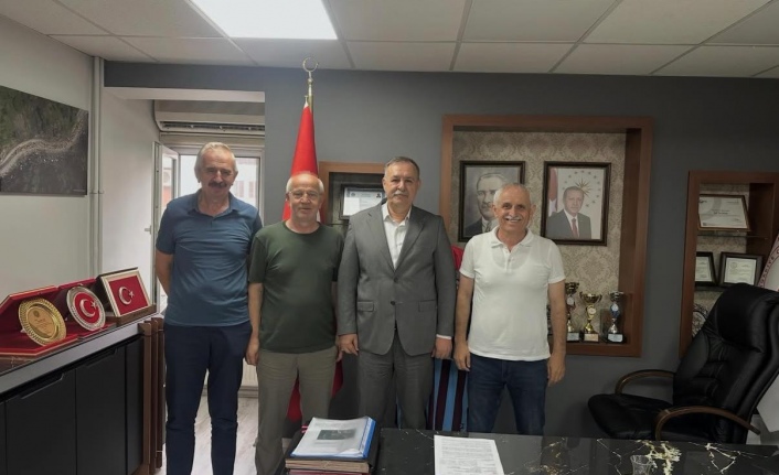 Eski ve Yeni Başkanlar, İl Müdürü Kaplan’ı Ziyaret Ettiler