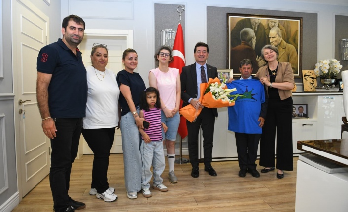 WILLIAMS SENDROMU DERNEĞİ'NDEN BAŞKAN KAYA'YA ‘PAŞA’ TEŞEKKÜRÜ