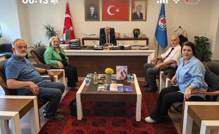 Azerbaycan’lı Öğretim Görevlileri Genel Sekreter Yardımcısı Selim’i ziyaret ettiler