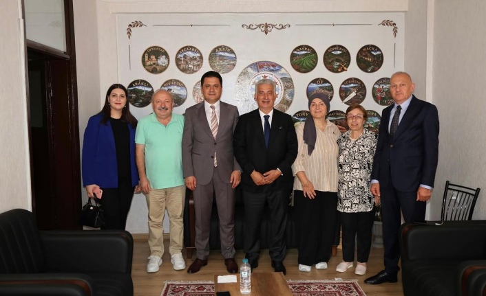 Milletvekili Koç ve Başkan Hisoğlu Dernekler Birliğini Ziyaret Ettiler