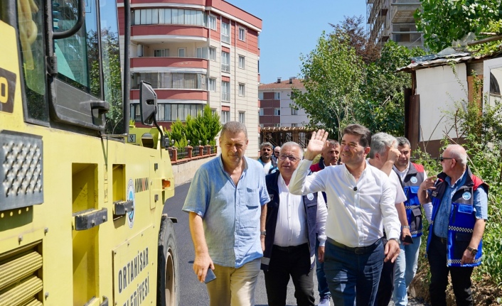 ORTAHİSAR’DA YOLLARDA KALİTE, ULAŞIMDA KONFOR ARTIYOR