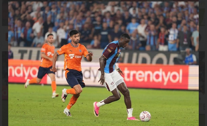 Trabzonspor Başakşehir karşısında aldığı 2-1 moral buldu