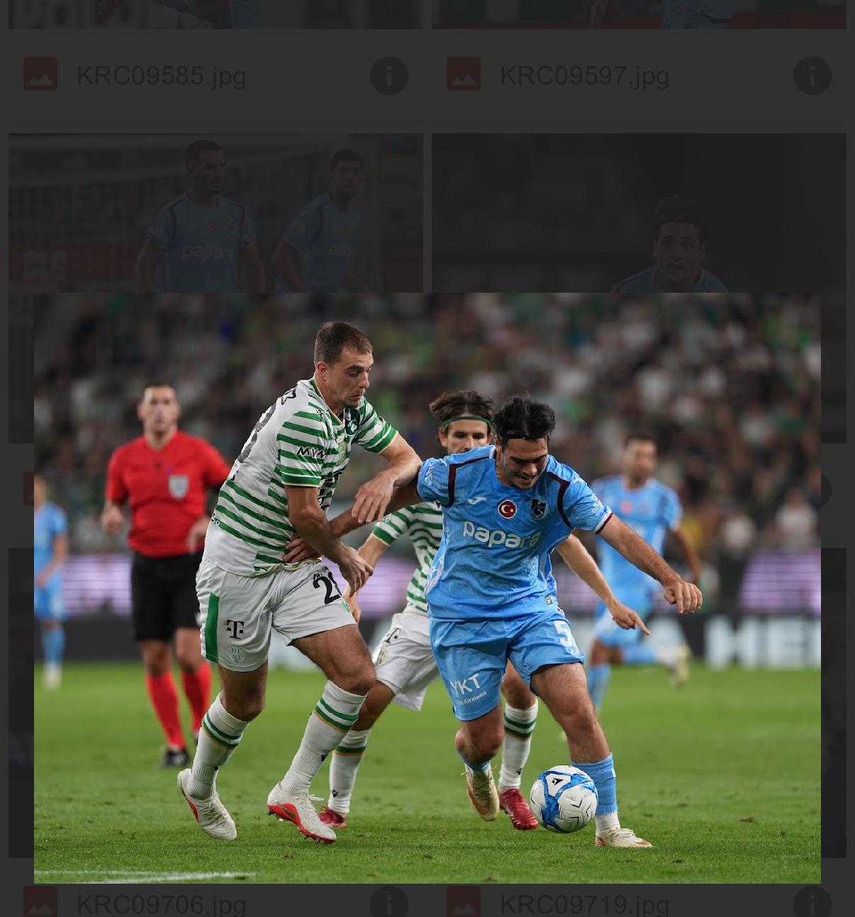 Trabzonspor iki Ferencvaros maçında da 10 kişi kaldı