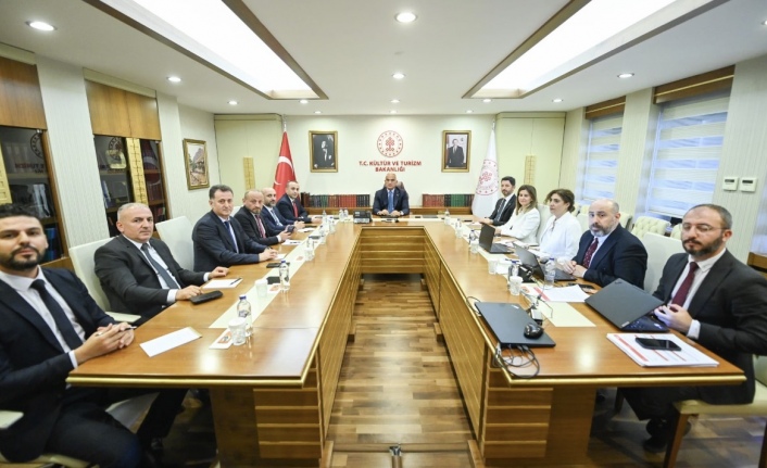 TTSO Başkan Yardımcısı Baş, turizm çalışmalarını Bakan Ersoy’a anlattı. Bakan Ersoy ile Trabzon turizmi görüşüldü