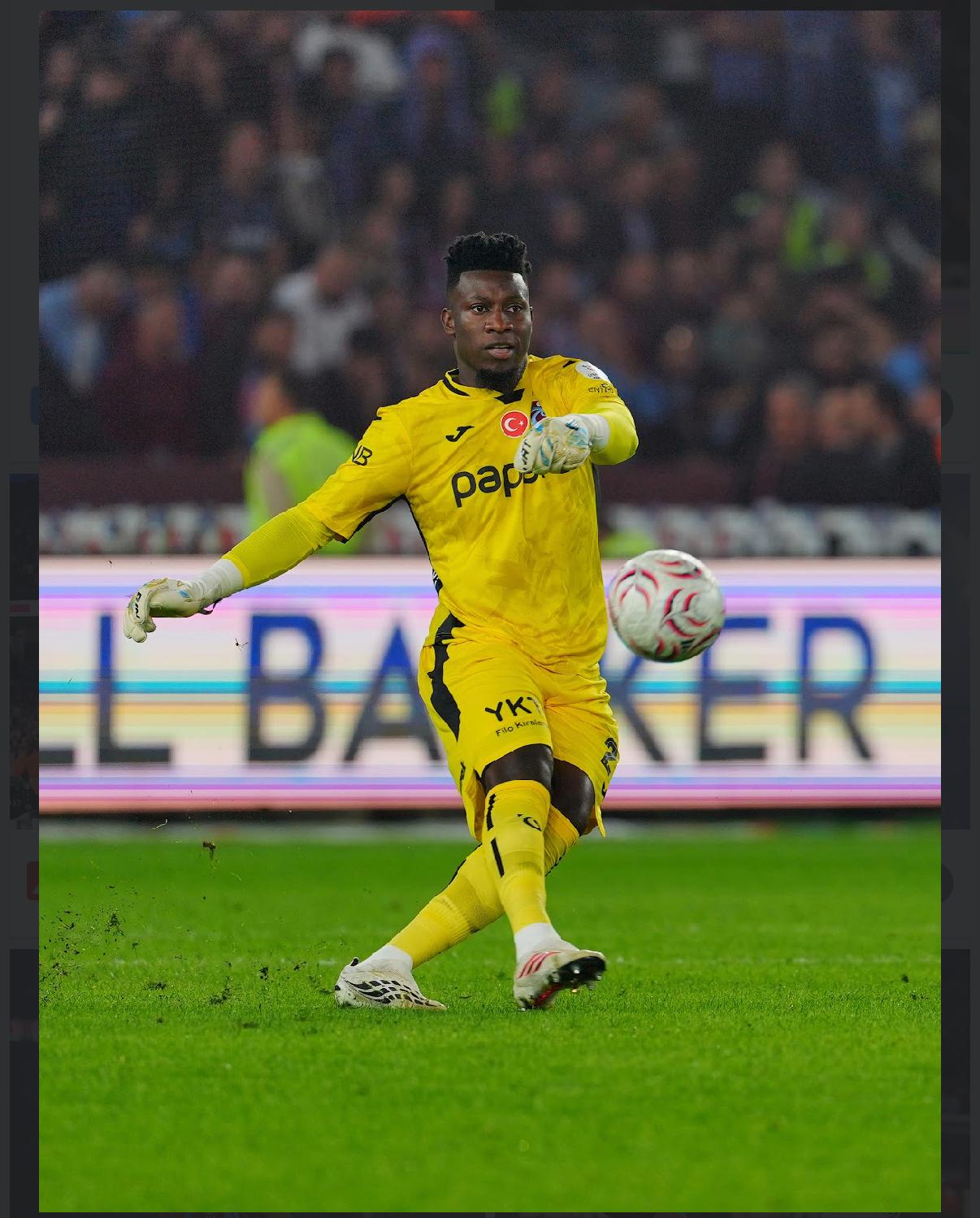 Trabzonspor'da Onana Beşiktaş'a Duvar Ördü: Nwaiwu'dan Tam Destek!
