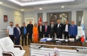 Başkan Emiroğlu Başkan Kaya’yı ziyaret etti