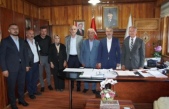 İl Başkanı mumcu başkan beşel’i ziyaret etti.