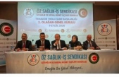 Öz-sağlık iş Sendikası Başkanlığı’na Erbaşaran yeniden seçildi