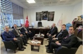 Kaymakam kotan ilçe müdürü karakaş’ı ziyaret etti.