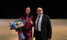 Avrupa Üçüncüsü Sporcumuz Dilara Sak Trabzon’da