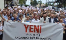 Yeni Parti Akçaabat’ta Yürüdü