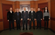 Vali Aziz Yıldırım'dan Borsaya veda ziyareti