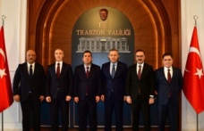 Bakan yardımcısı can vali Şahin’i ziyaret etti.