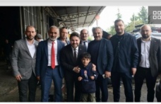 Başkan kalkışım Sürmene’de