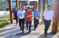 Başkan bıyık sokakları arşınşıyor.