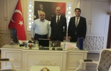 Başkan Yardımcısı Öz Çilingir Başkan Aktürk’ü ziyaret etti.