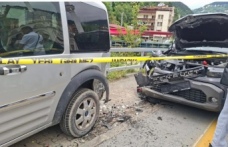 Çaykara’da trafik kazası 7 yaralı.