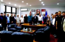 Başkan Yaşar Sivrikaya‘yı ziyaret.