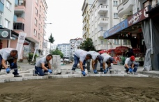 “AKÇAABAT’IN YOLLARI ADIM ADIM YENİLENİYOR”