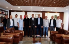 Amatör Spor Kulüp Baskanları, Başkan Ekim’i ziyaret ettiler
