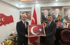 Başkan Çebi Başkan Hacısalihoğlu’nu ziyaret etti