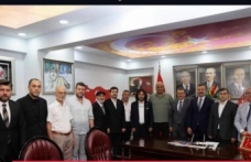 Başkan genç Başkan hacıalioğlu’nu ziyaret etti